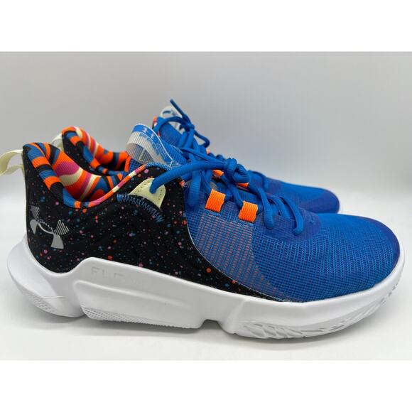 Under Armour Flow FUTR X 2 LE 'Carnival Brilliant Blue' Basketball Size 10.5 NEW - Picture 1 of 12